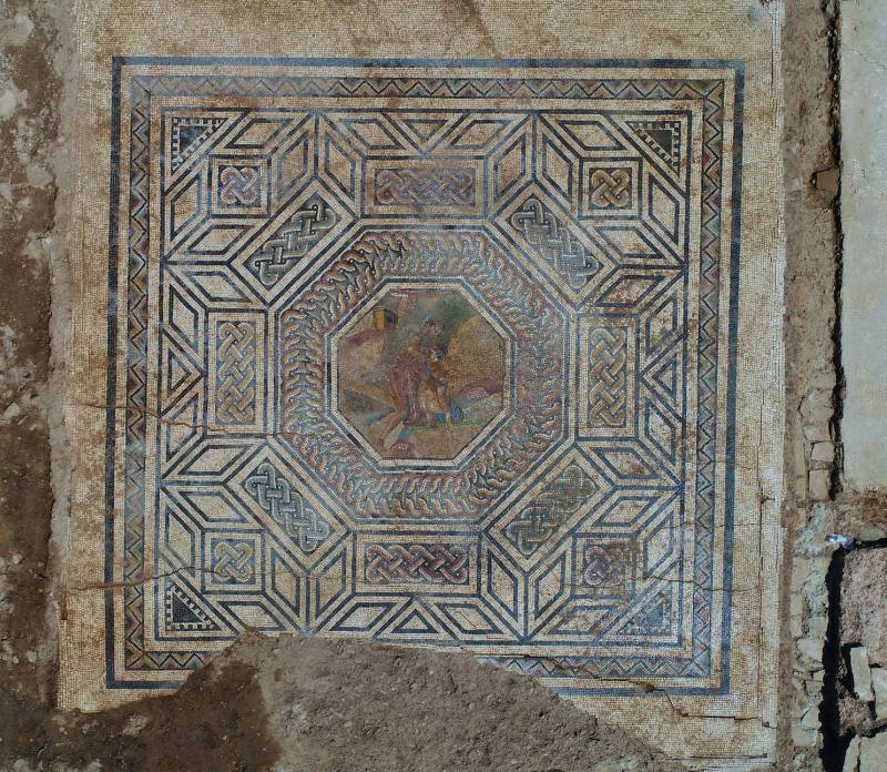 Suivi de chantier mosaïque vers Vienne en Isère