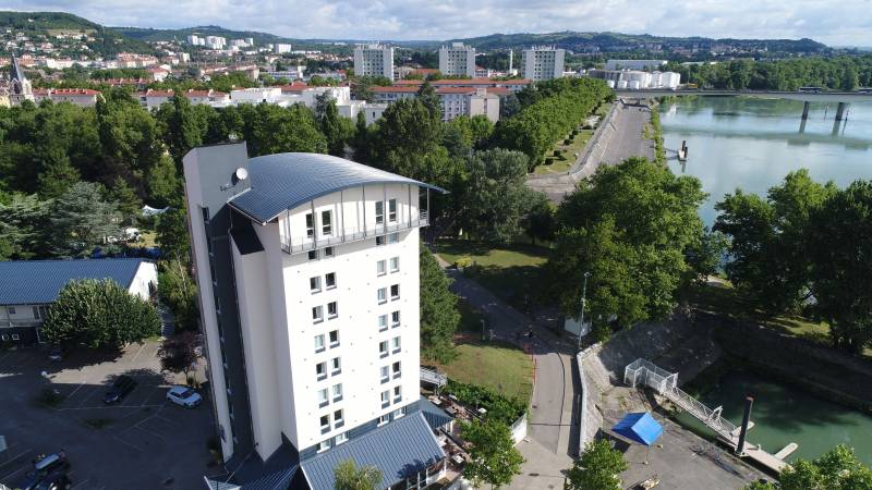 Vidéo drone hôtel