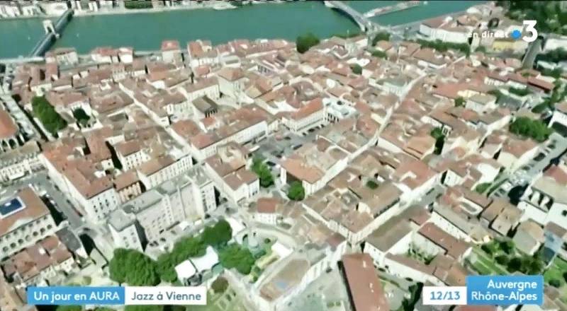 Vienne en isere au JT France3