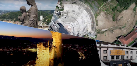 Notre zone d'activité pour ce service Prise de vue par drone pour professionnels, entreprises ou collectivités locales